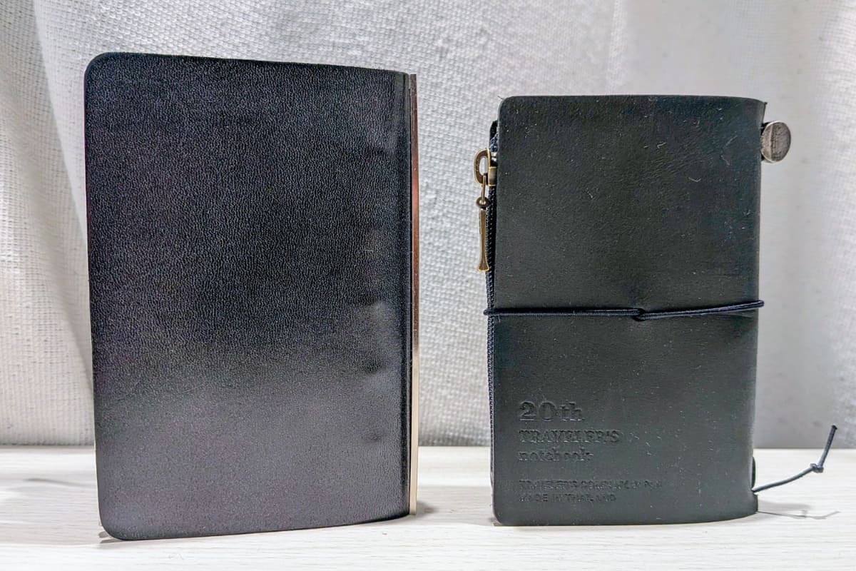 PLOTTER M5(左)との比較