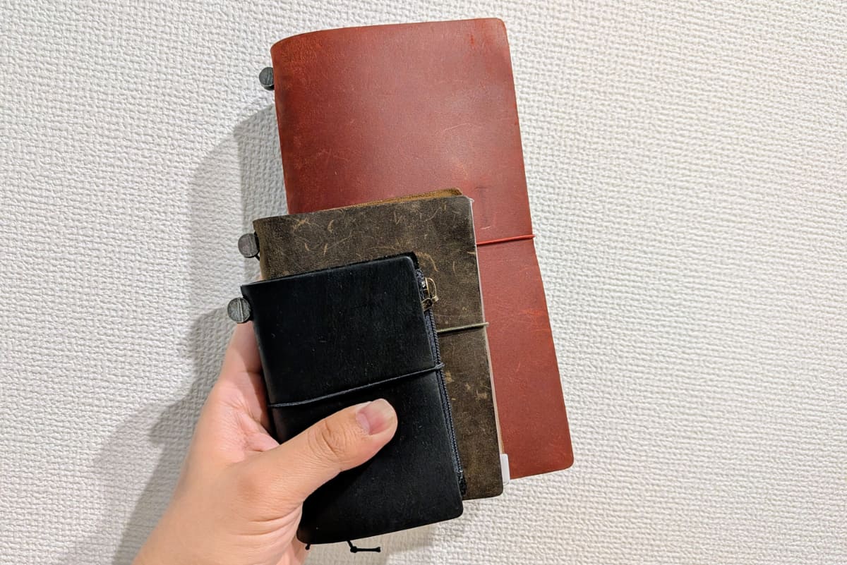 トラベラーズノートはレギュラーサイズが「TNR」、パスポートサイズが「TNP」と呼ばれています。カードサイズの略称は「TNC」になるのでしょうか