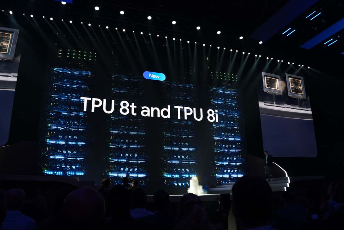 今年もTPUは進化。推論用の「TPU 8i」と、学習用の「TPU 8t」を発表