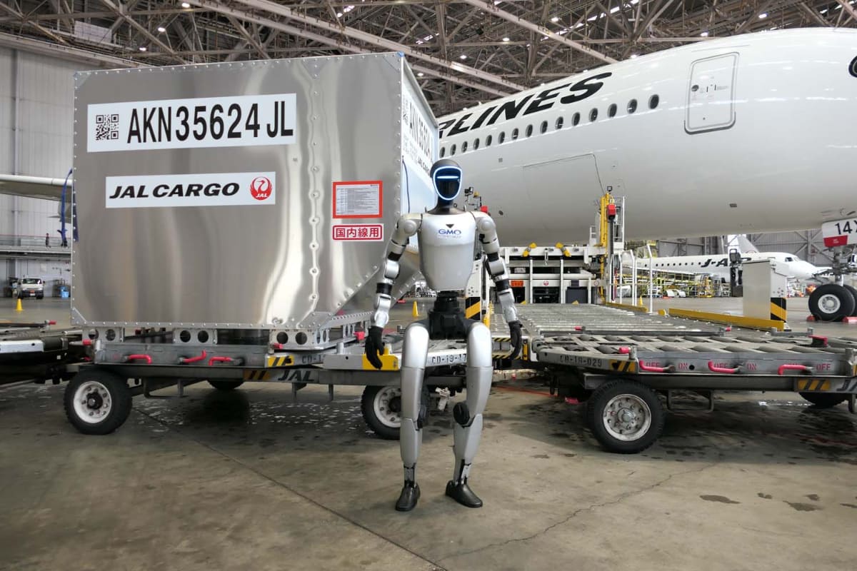 今回デモを行なったUnitree「G1」