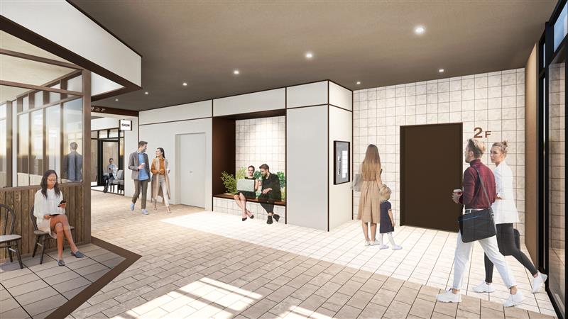 商業フロア 2階 エントランスイメージ