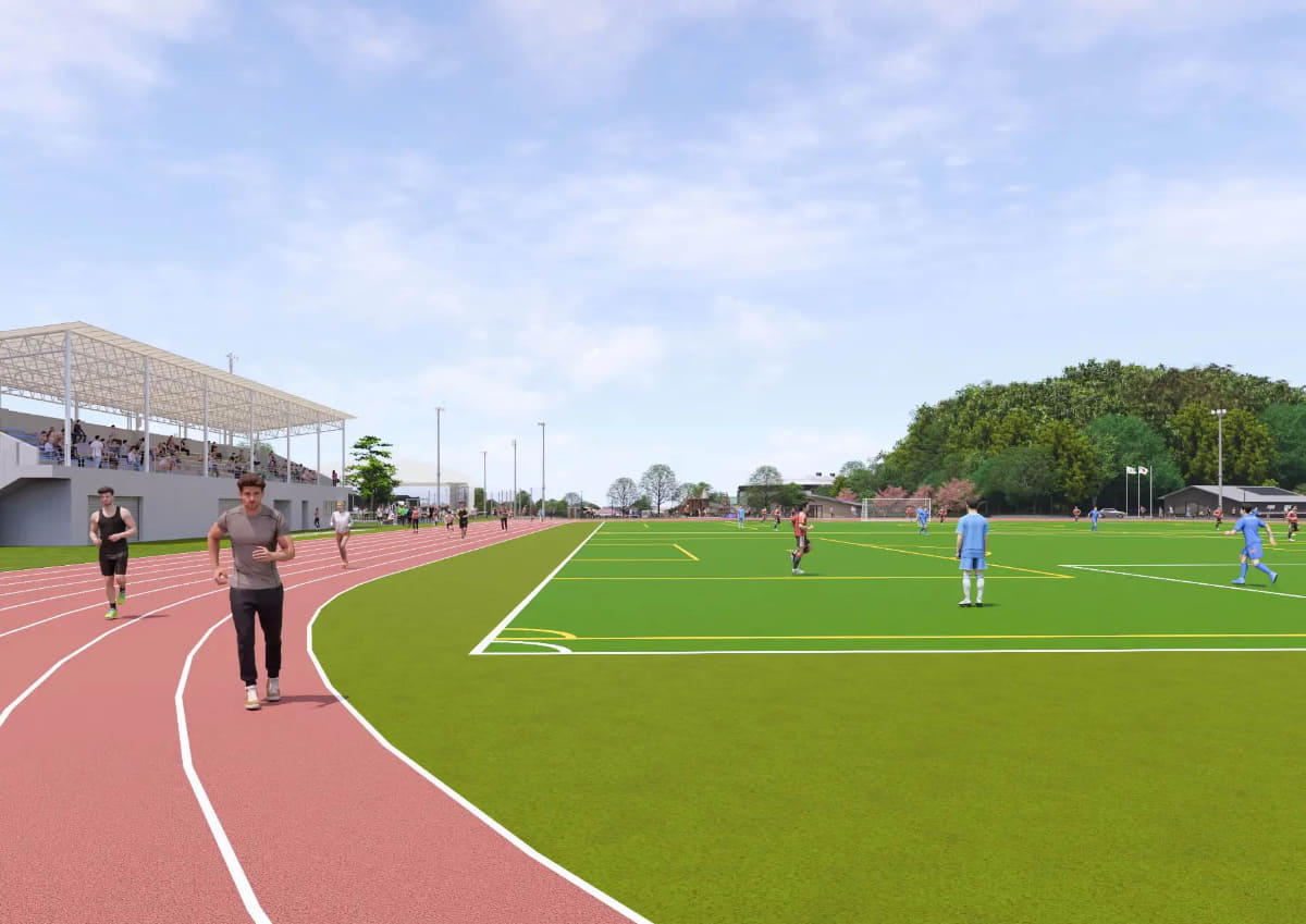 多目的メイン広場内