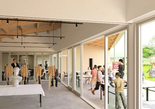 クラブハウス内