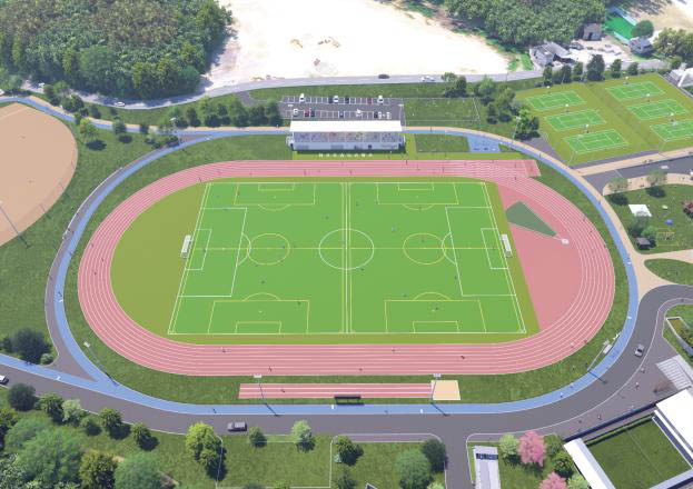 多目的メイン広場全体