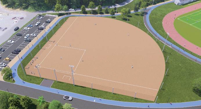 多目的サブ広場全体