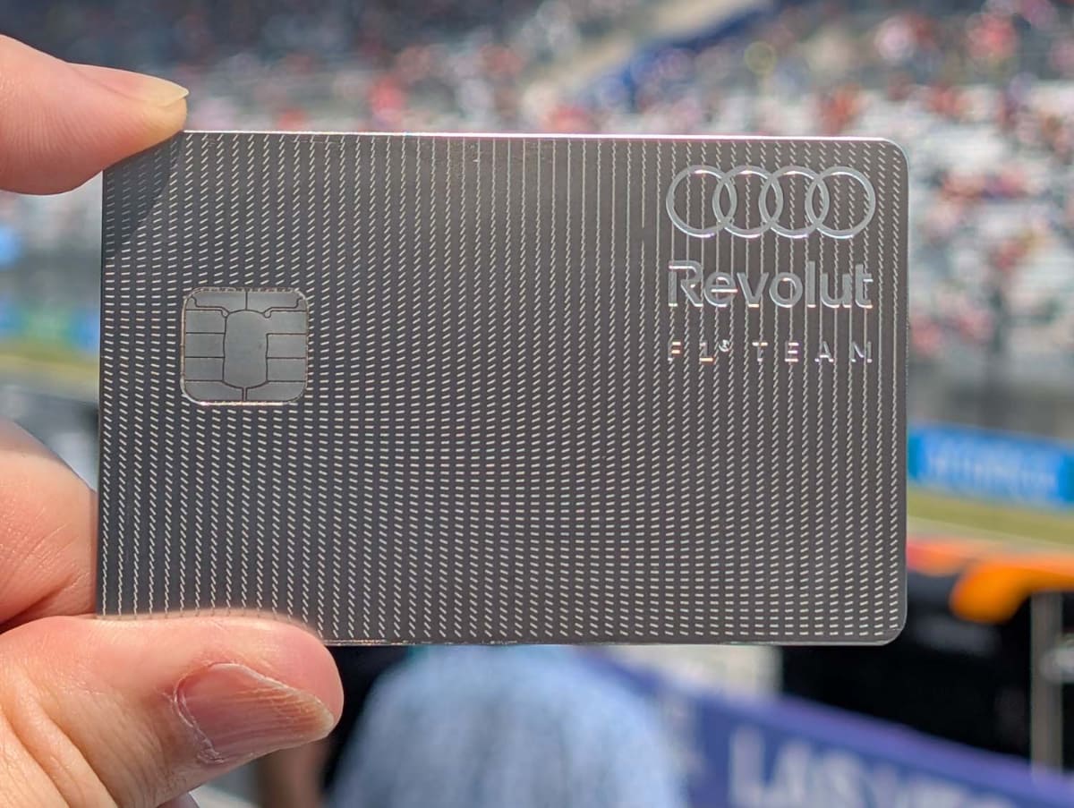 Audi Revolut F1 Team 公式デザインカード
