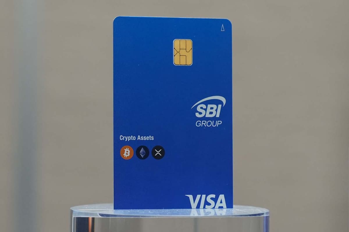 SBI VISAクリプトカード