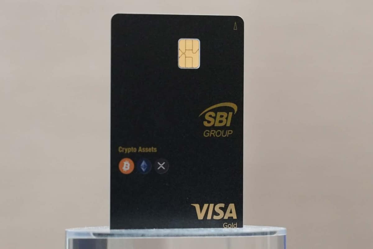 SBI VISAクリプトカード ゴールド