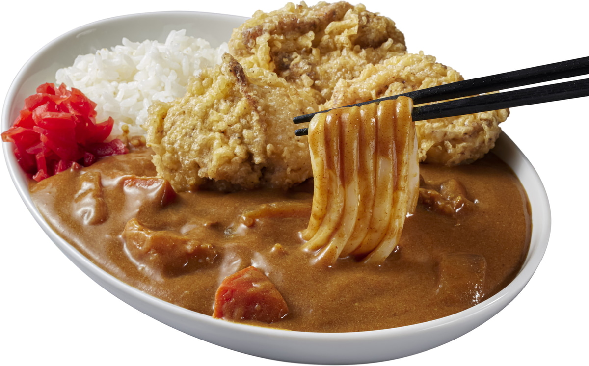 かしわ天カレーライスうどん