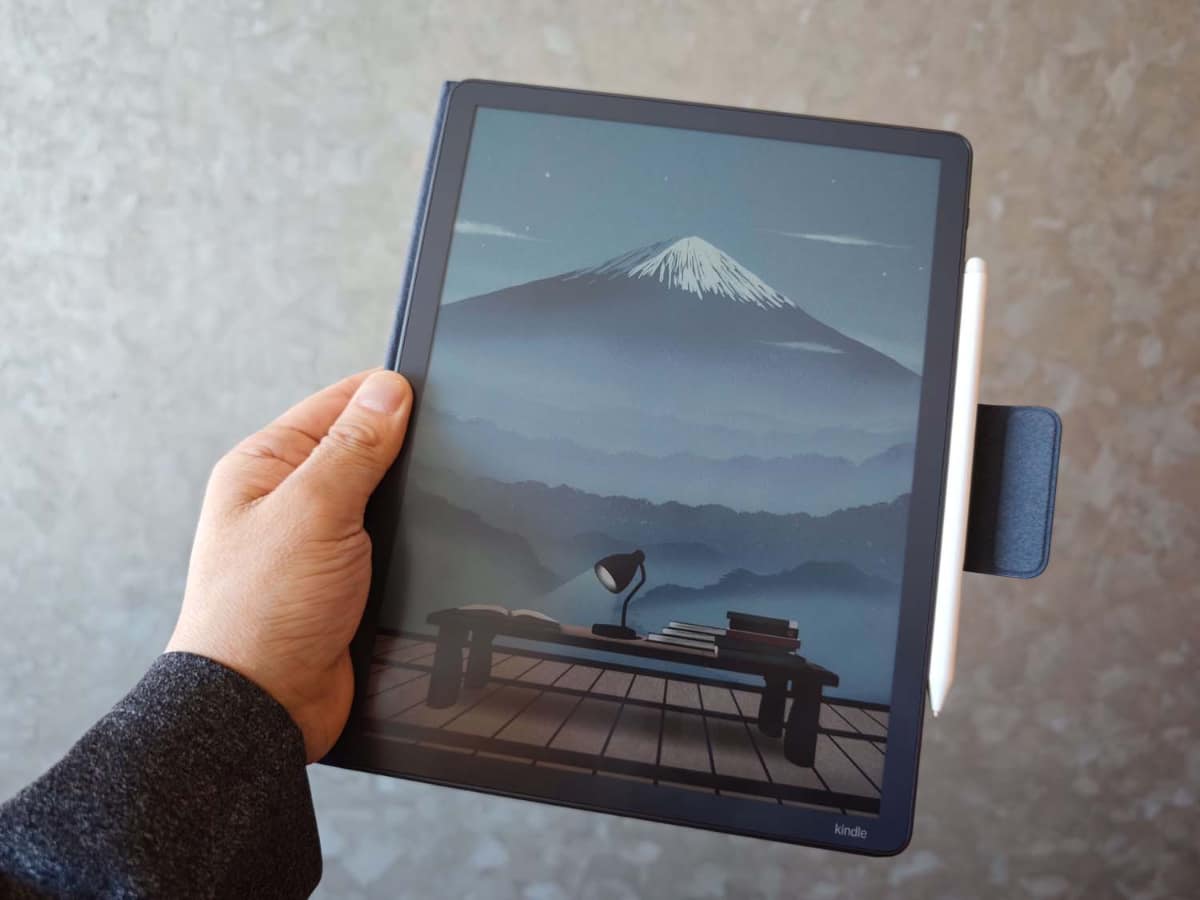 Kindle Scribe Colorsoft・グラファイト 実機