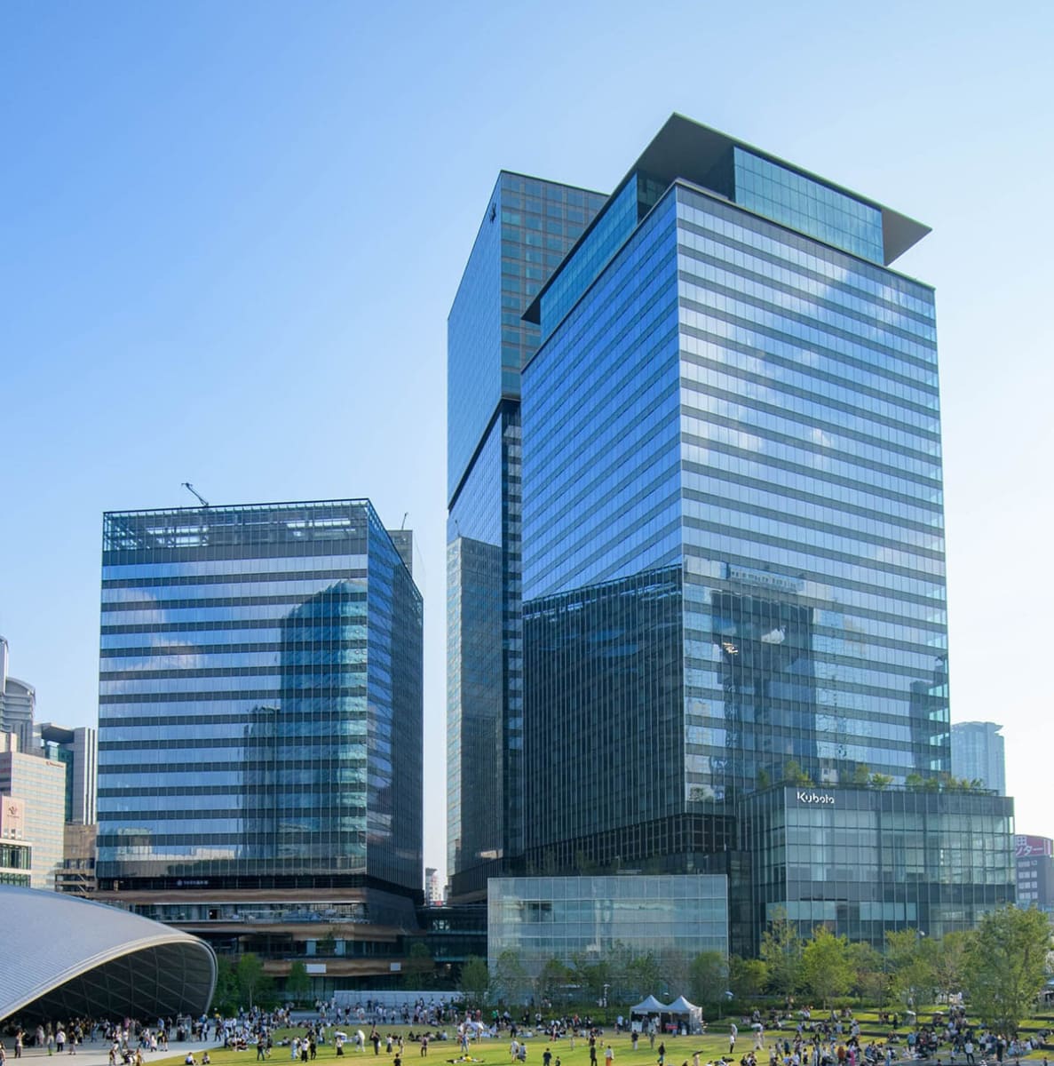 クボタが新本社を構えるグラングリーン大阪