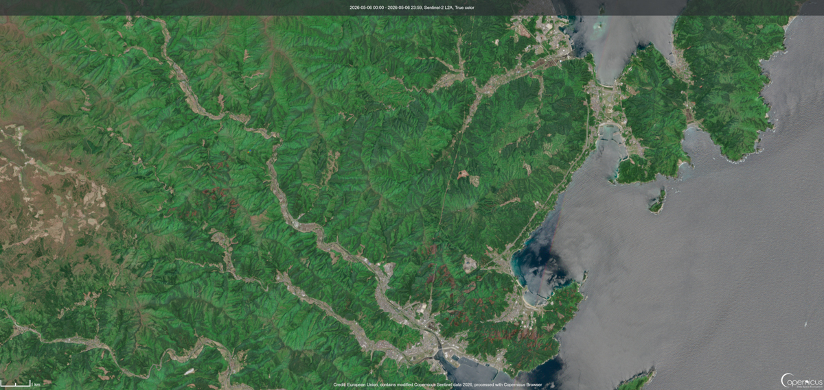 Credit: European Union, contains modified Copernicus Sentinel data 2026, processed with Copernicus Browser
