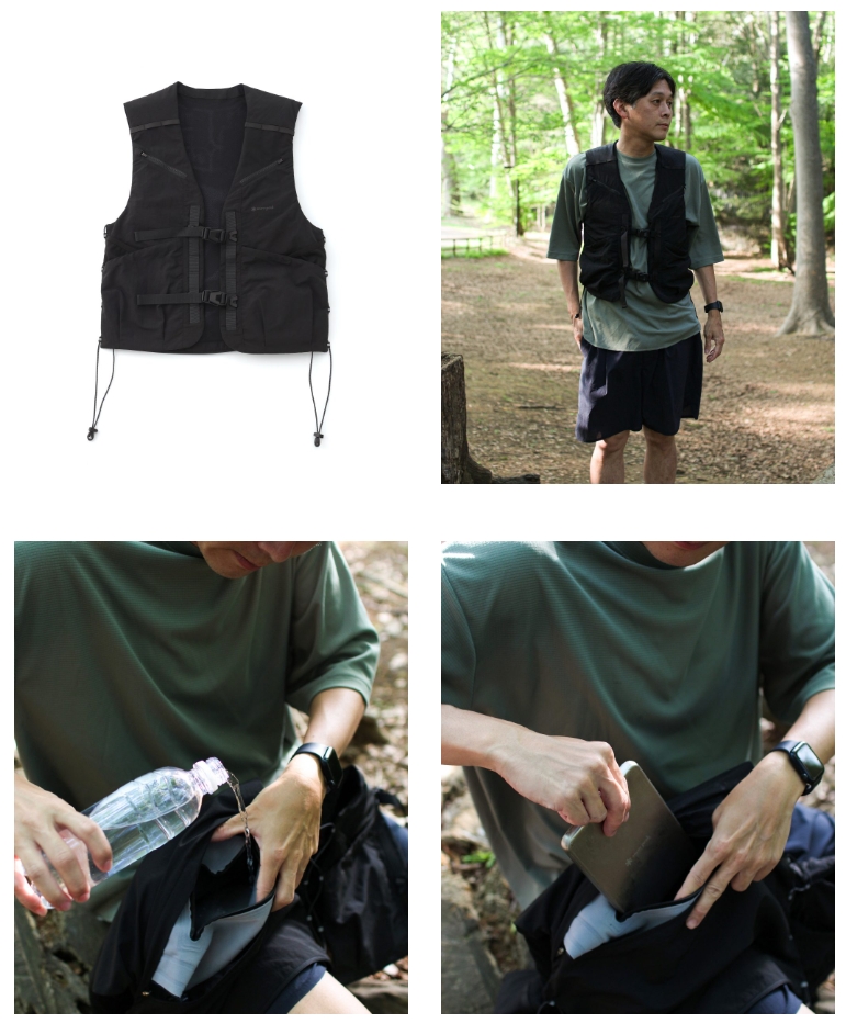 Water Cooling Device Vest