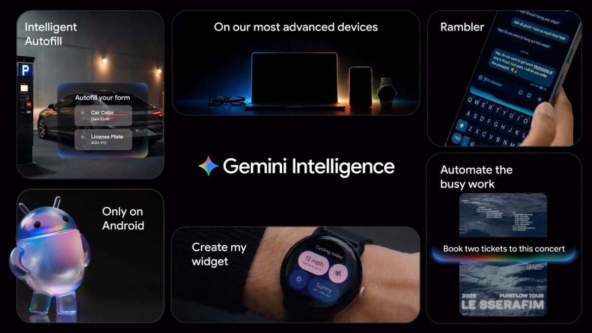 Gemini Intelligenceの機能一覧
