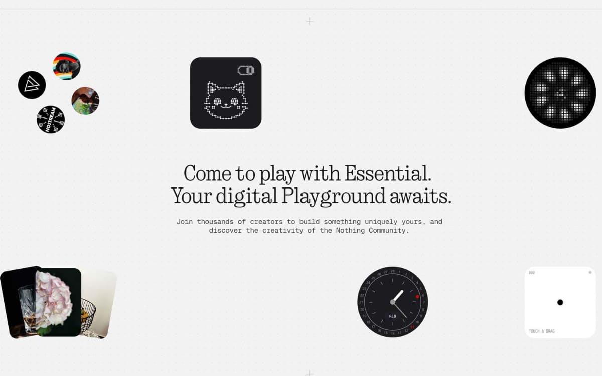 スマホメーカーの英Nothingは、AIでウィジェットを作るという機能でGoogleに先行している