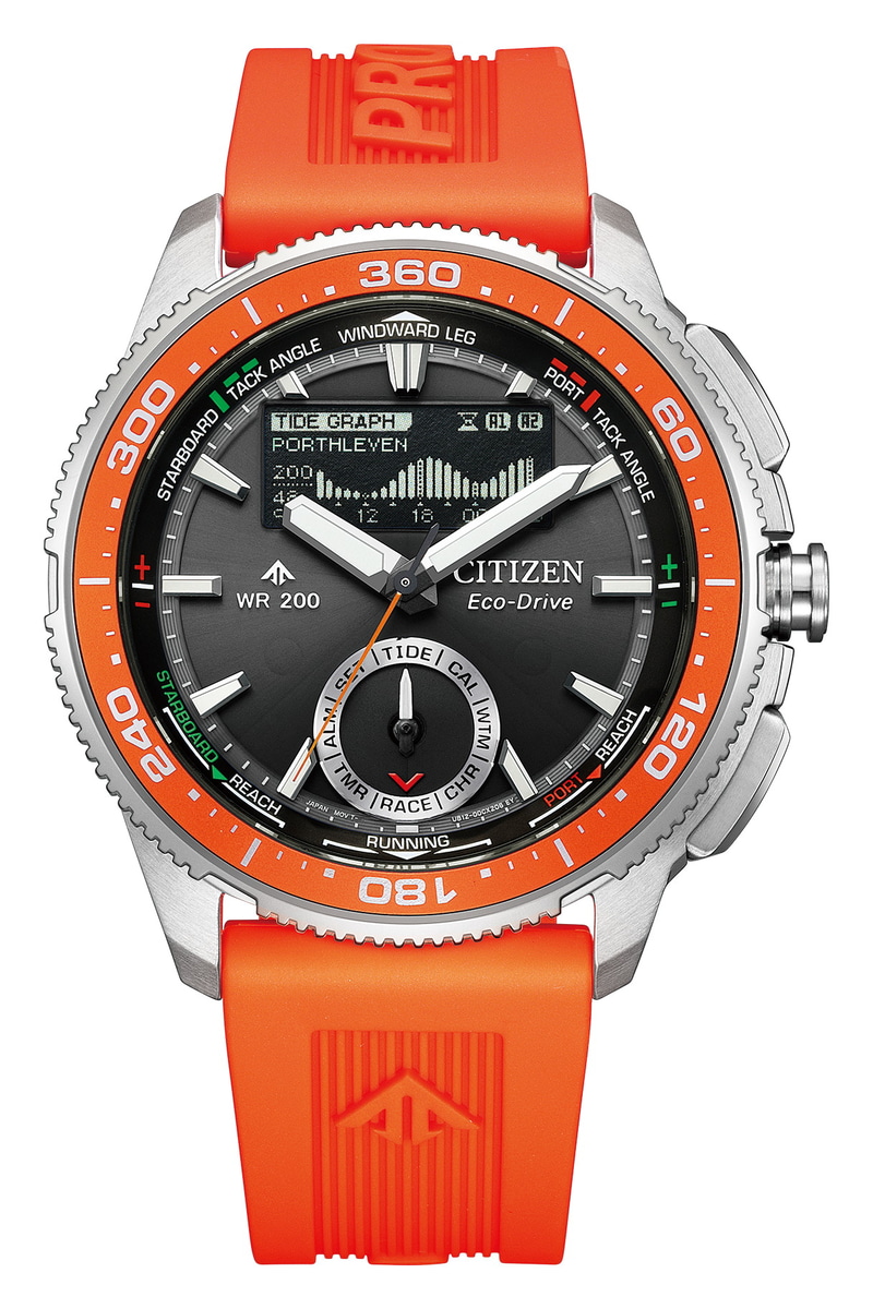 シチズン プロマスター エコ・ドライブ コンビネーションウオッチ Wave Tracker JV3000-13E、126,500円
