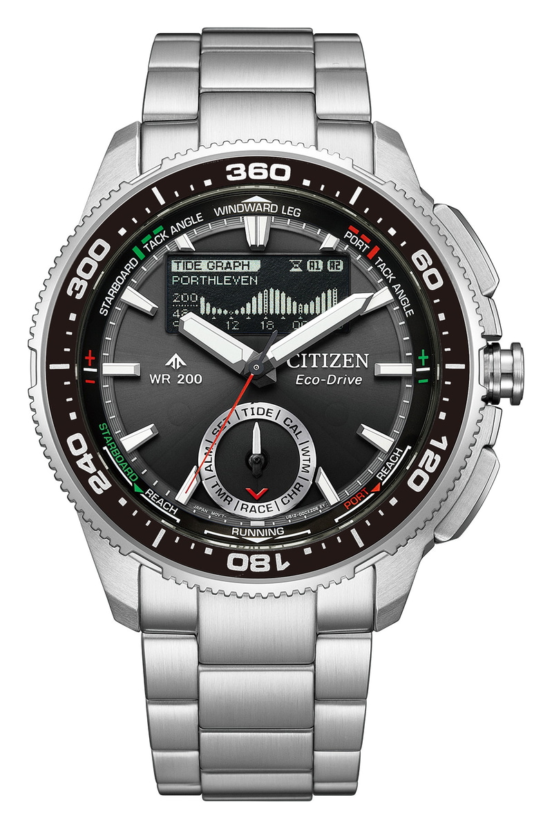 シチズン プロマスター エコ・ドライブ コンビネーションウオッチ Wave Tracker JV3001-53E、137,500円
