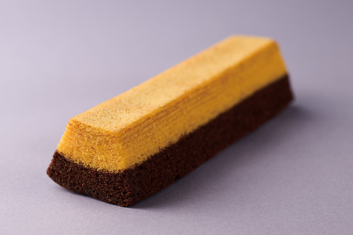 鉄分がとれるバウム チョコ&オレンジ