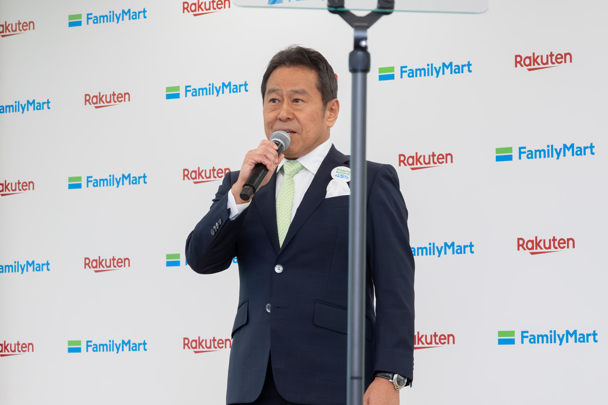 ファミリーマート 代表取締役社長の小谷建夫氏