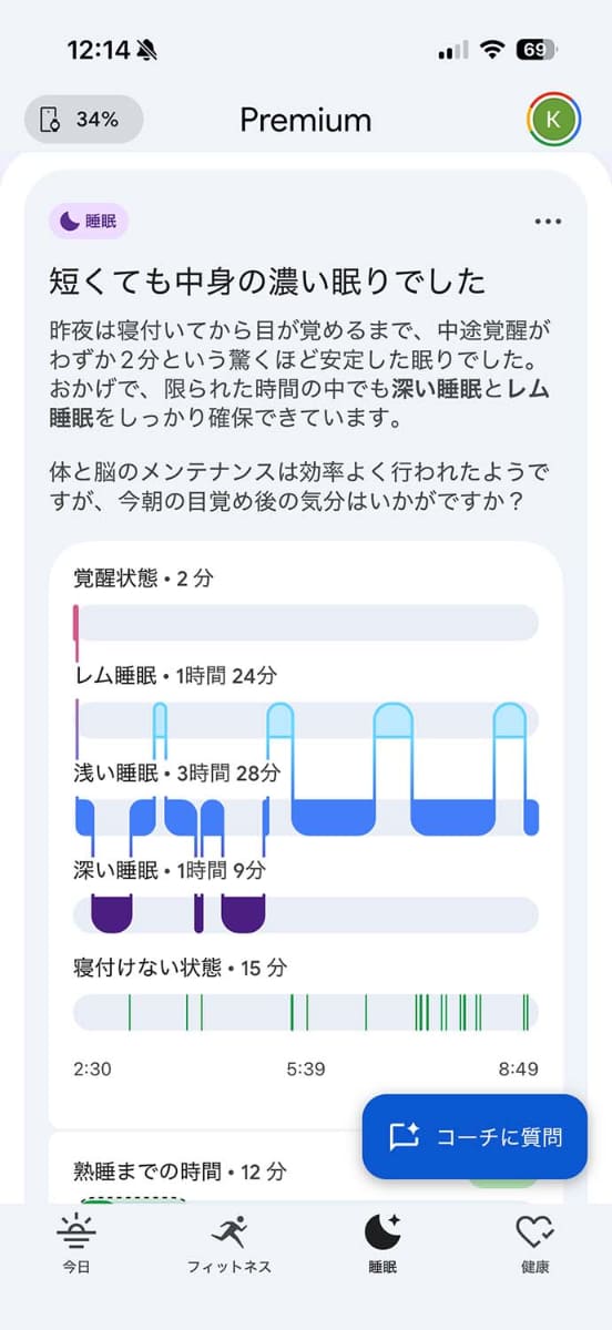 睡眠