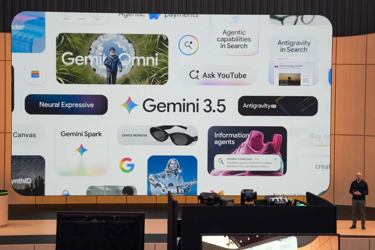 Geminiの新バージョンである「3.5」は主機能だが、賢さ以外の部分がGoogle I/Oの軸であった