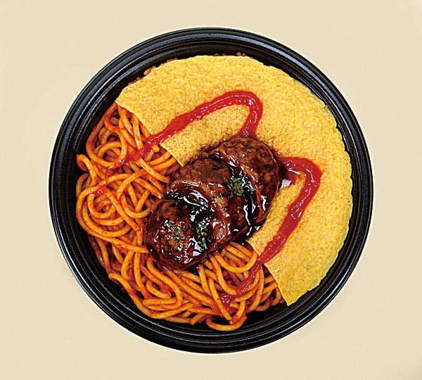 オムライス&ナポリタン(598円)