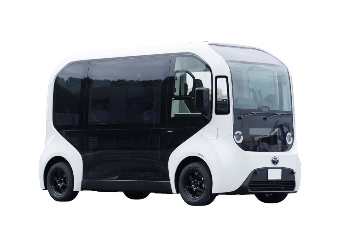 トヨタ自動車のモビリティサービス専用バッテリーEV「e-Palette」をベースに改造した車両