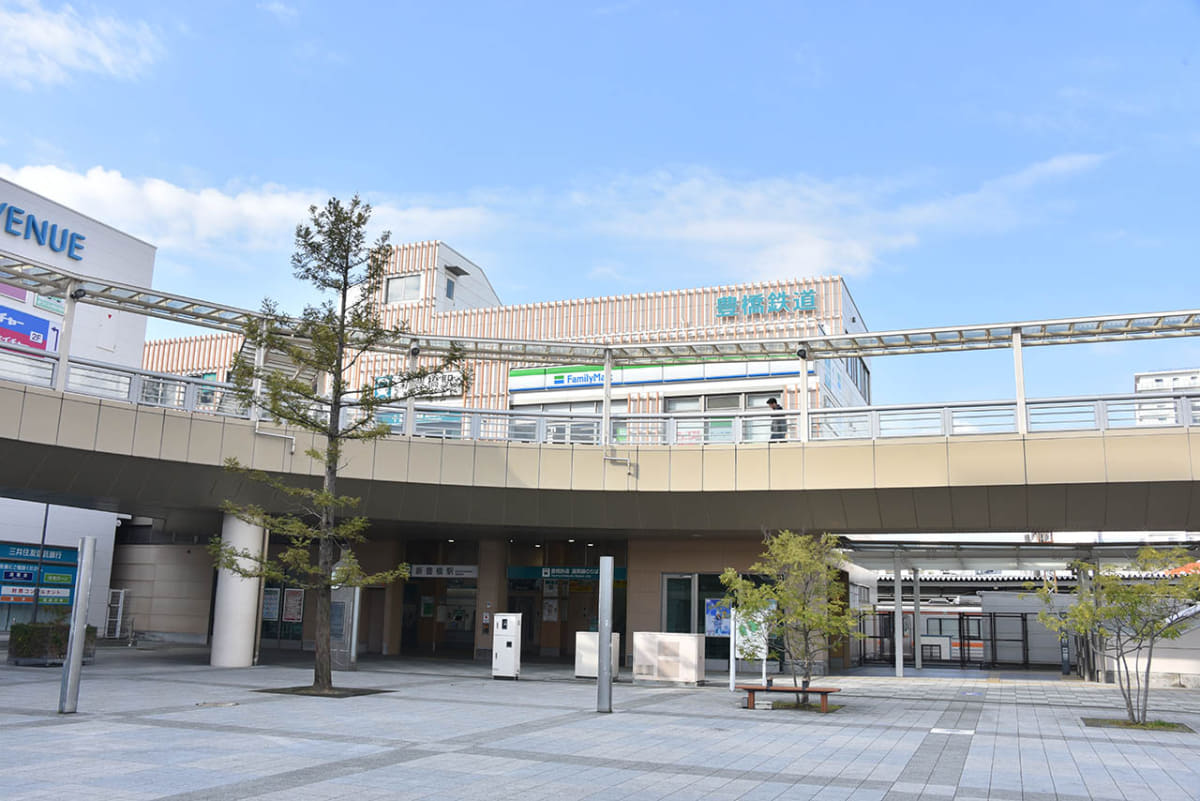 豊橋鉄道渥美線の新豊橋駅