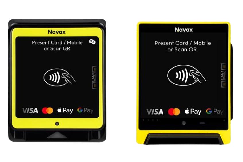 左からVPOS Media 4 Mini、VPOS Media 4