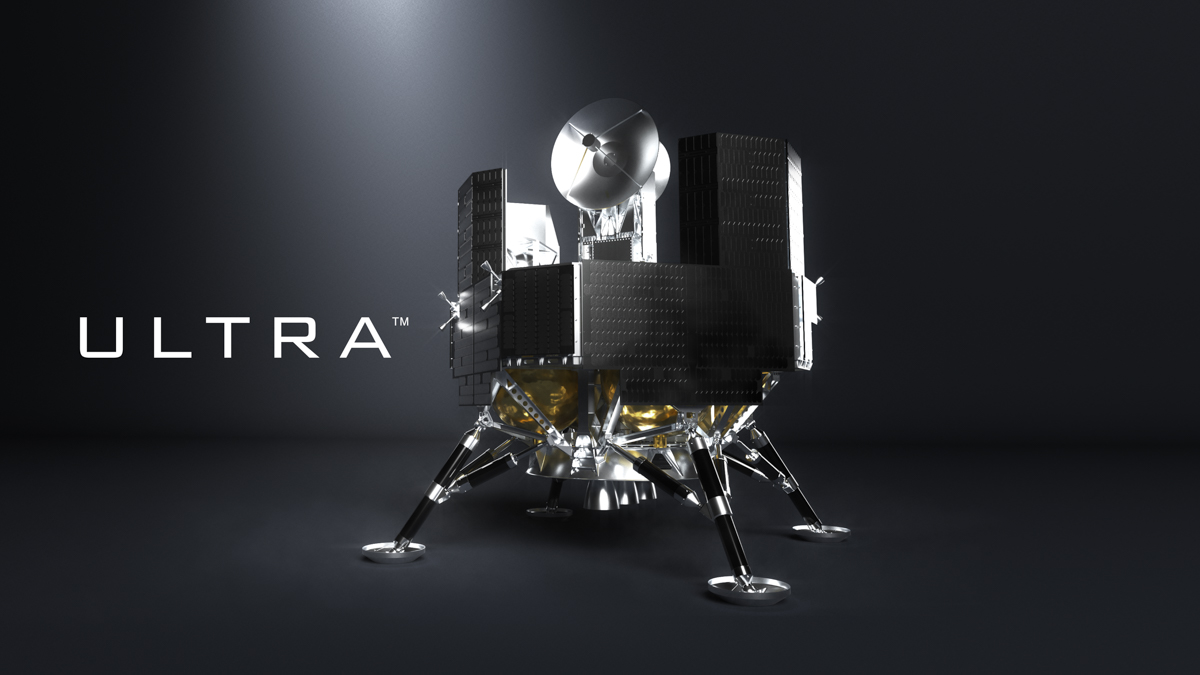 ミッション3で使用予定のランダー(月着陸船)モデル「ULTRA」