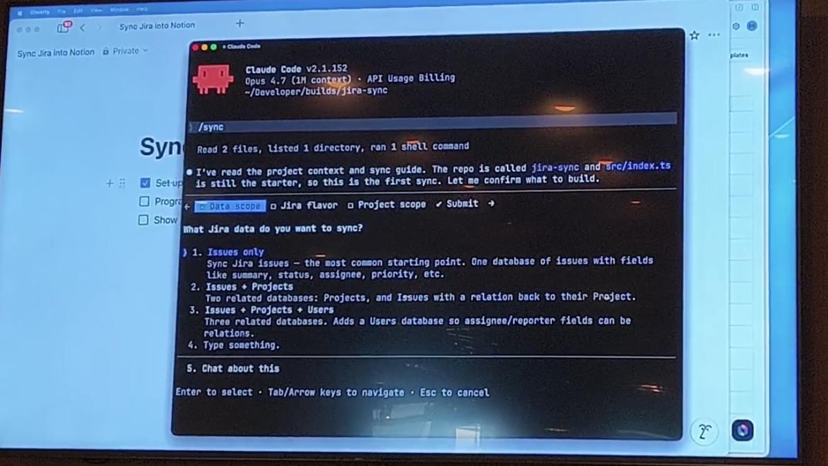 デモではClaude Codeを使いJiraと連携した