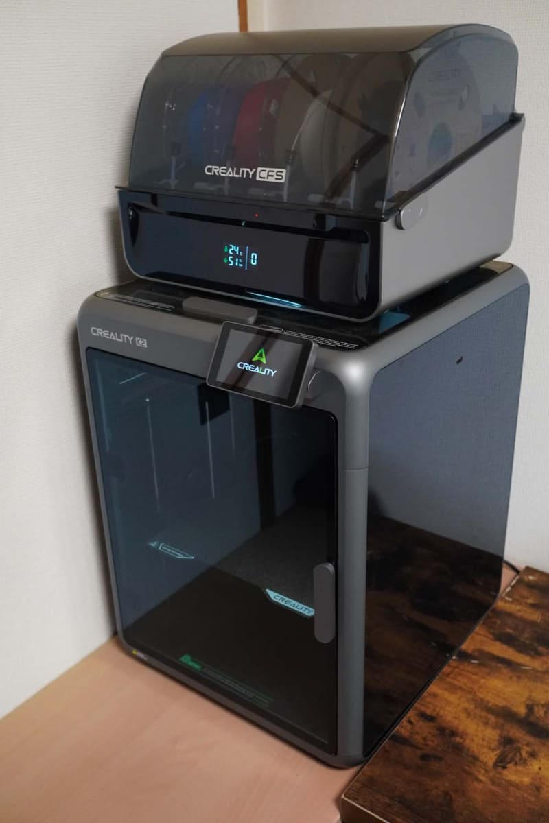 引っ越し先でも活躍中の Creality「K2 Combo」