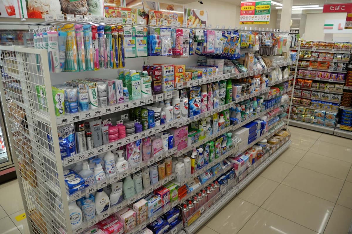 日用品や文房具は必要最小限に抑えている