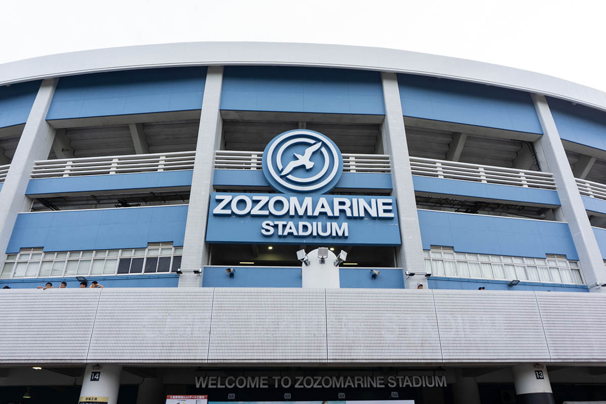 現在のZOZOマリンスタジアム(2019年撮影)