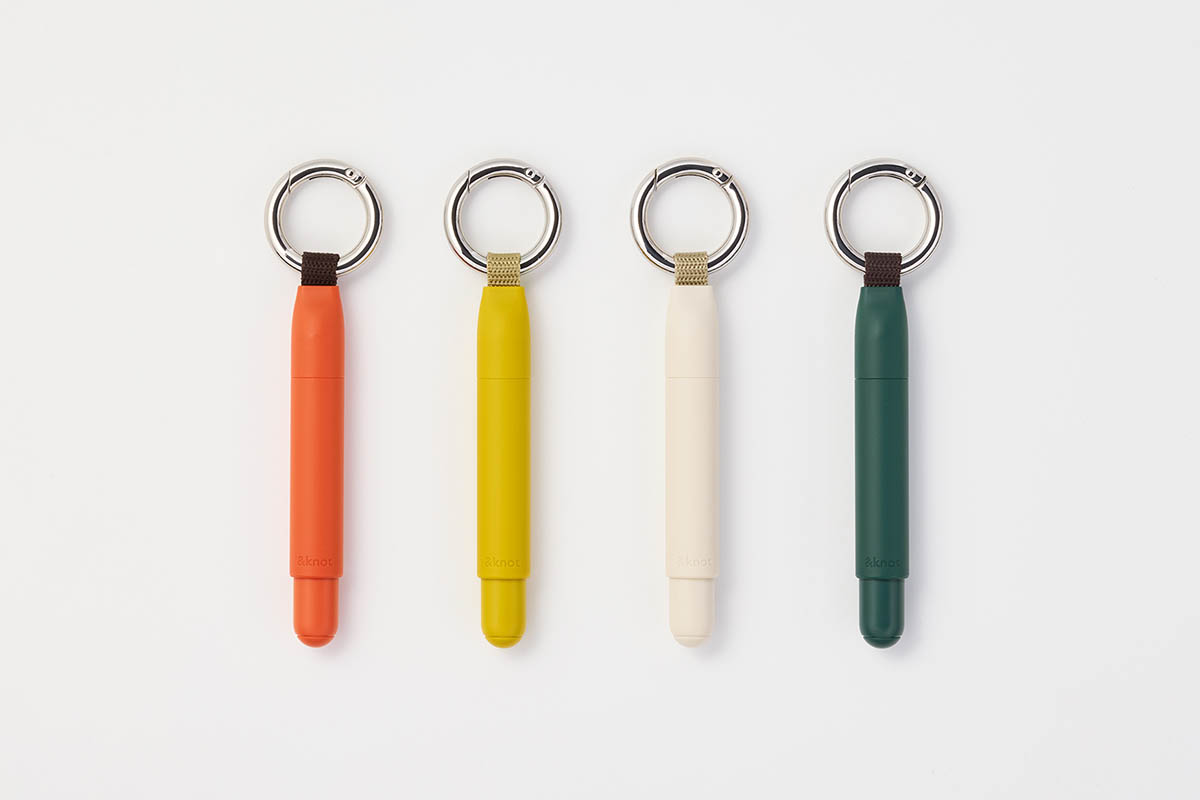 &knot カラビナ付きボールペン ジェットストリームインサイド