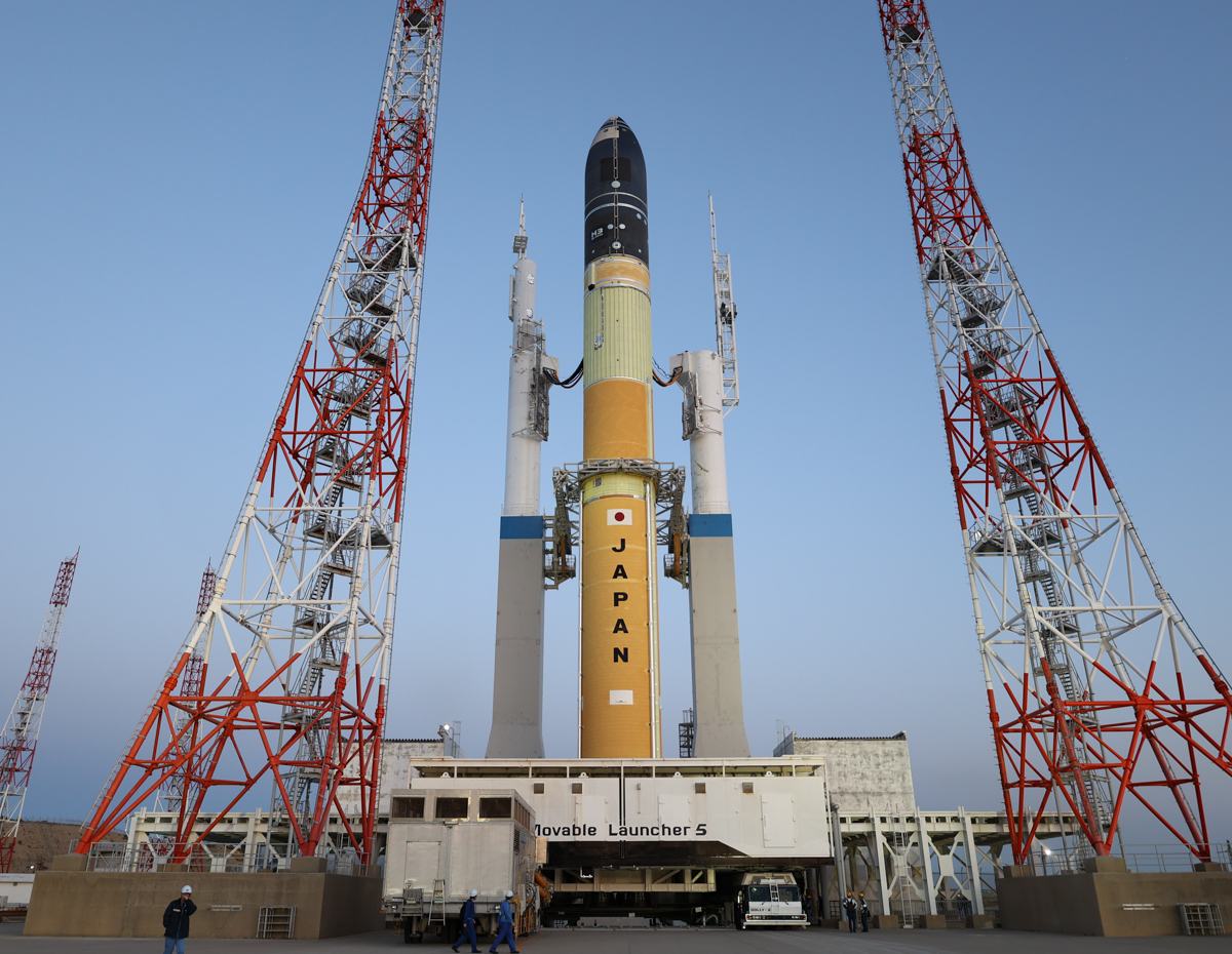 H3ロケット6号機(30形態試験機)(クレジット:JAXA)