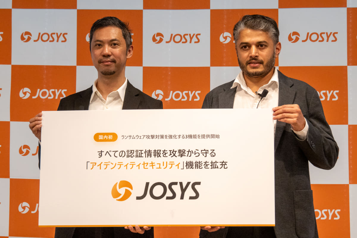 左から、ジョーシス 共同創業者 CEO 松本恭攝氏、ジョーシス CPO兼CTO マハバレシワル・バット氏