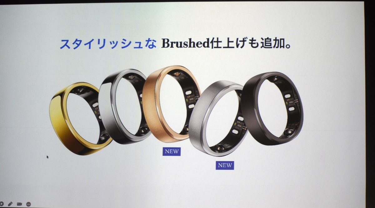 新しくBrushed仕上げのモデルが追加された