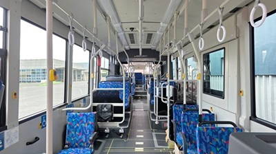 車両内装(運行開始時)