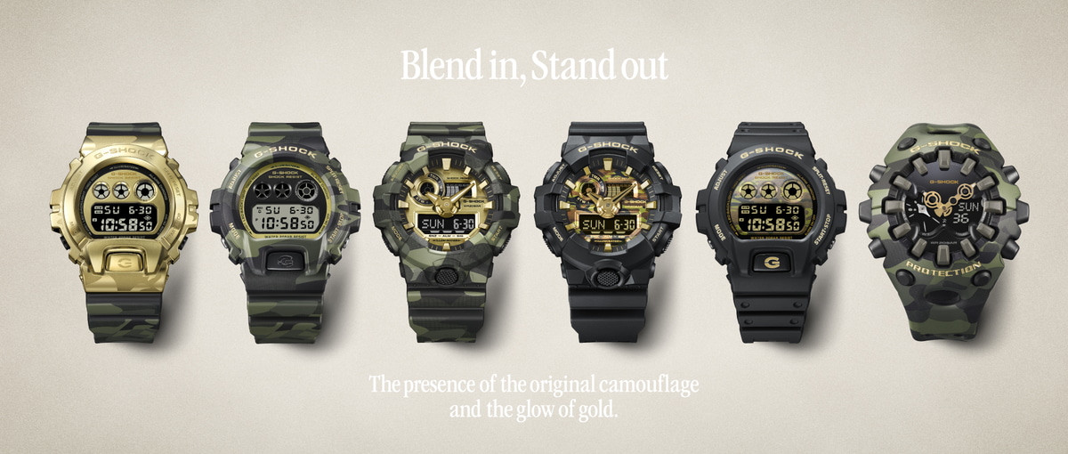 CAMO AND GOLD