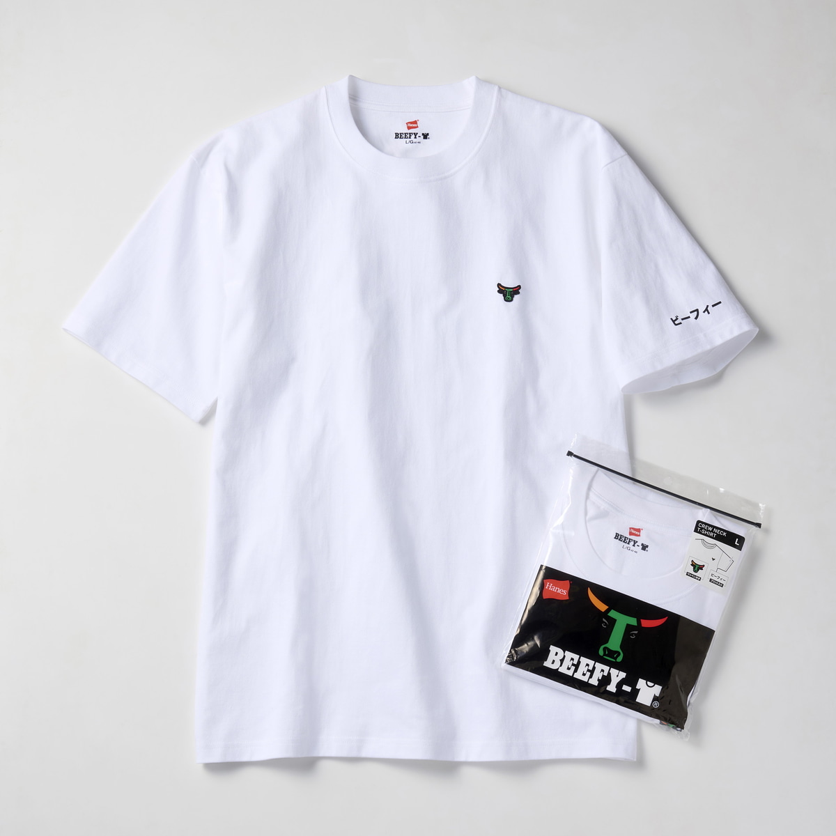Hanes×セブン-イレブン BEEFY-T クルーネックTシャツ