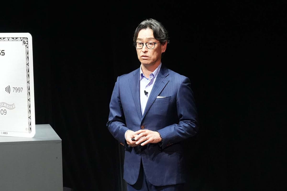 アメリカン・エキスプレス　日本代表の須藤靖洋氏