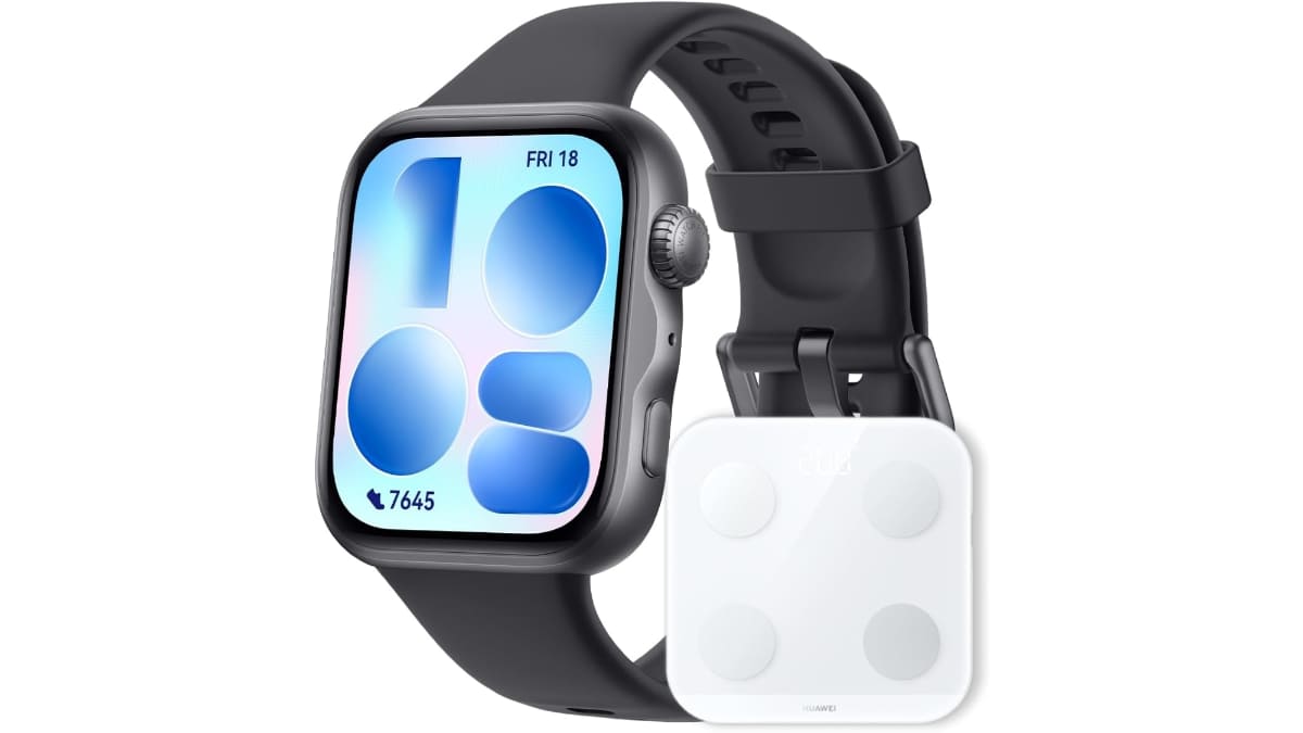 HUAWEI WATCH FIT 5と体組成計