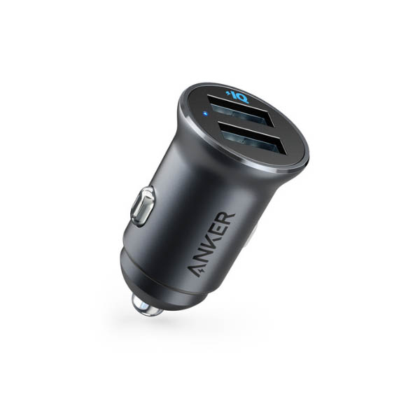 カーチャージャー Anker PowerDrive 2 Alloy：1,300円