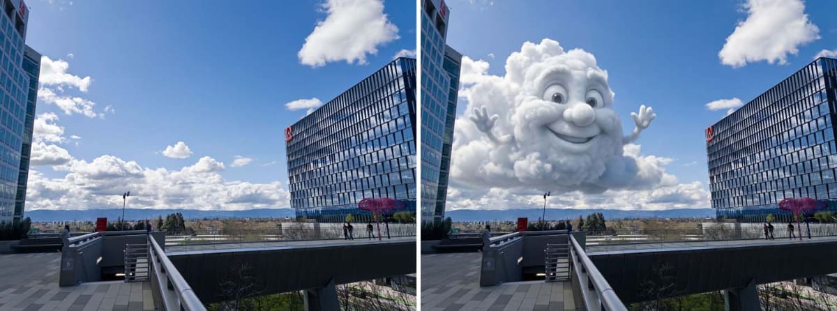 写真の中に別の画像を合成