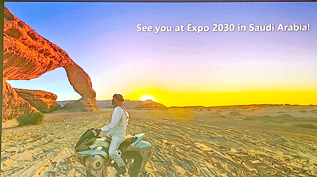 マイルストーンは2030年リヤド万博