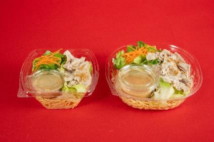 「たんぱく質が摂れる！豚しゃぶのパスタサラダ」(398円)