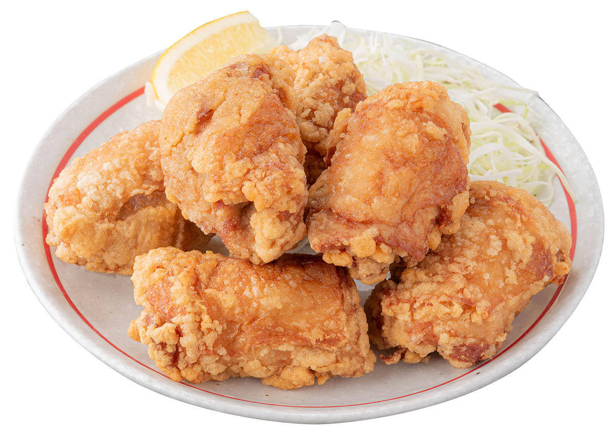 からあげ(3個350円、6個650円)