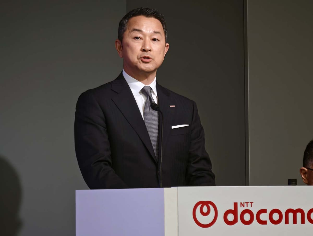 ドコモの前田社長。決算説明会では、値上げに含みを持たせていた