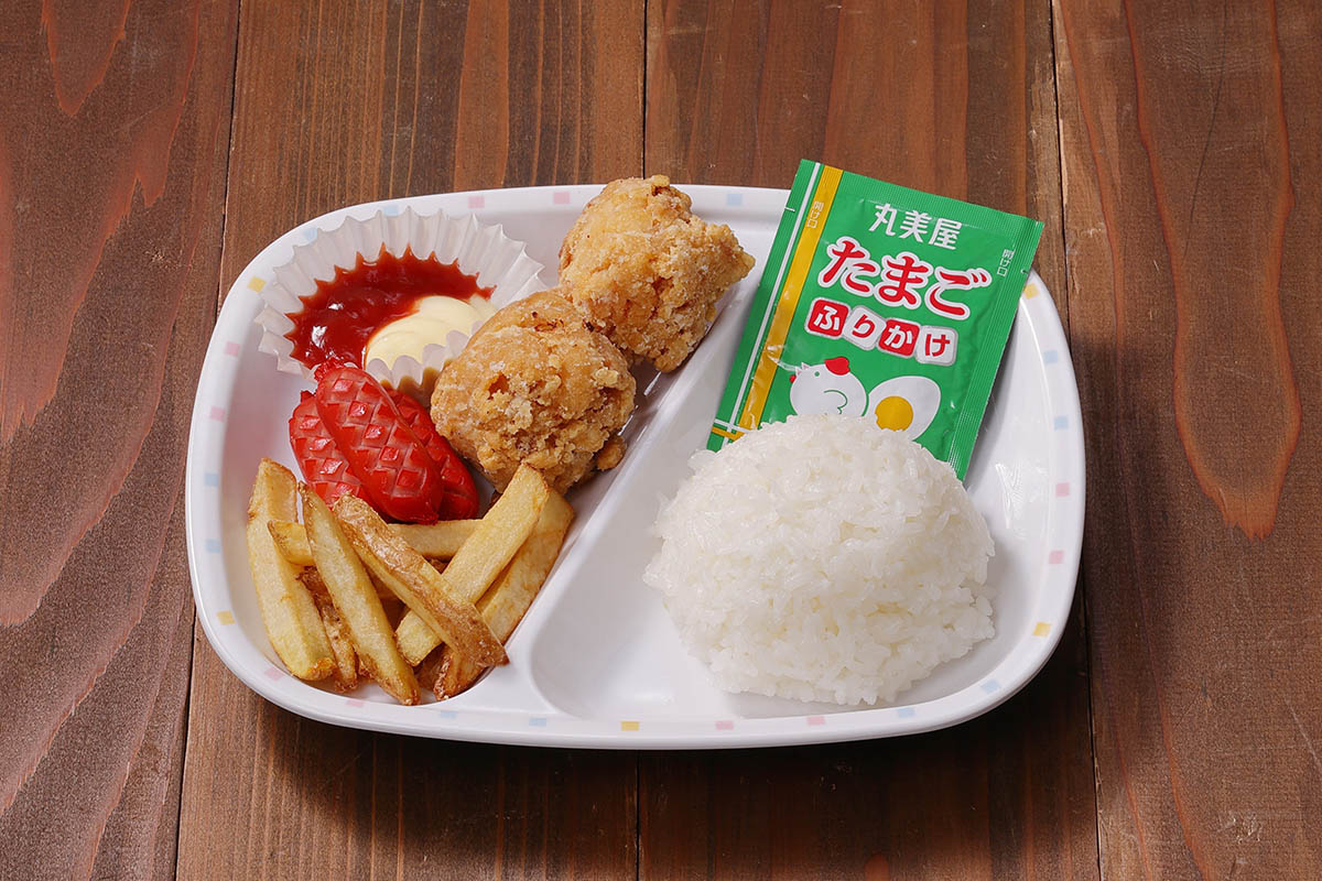 トリキのお子様プレートA(唐揚)